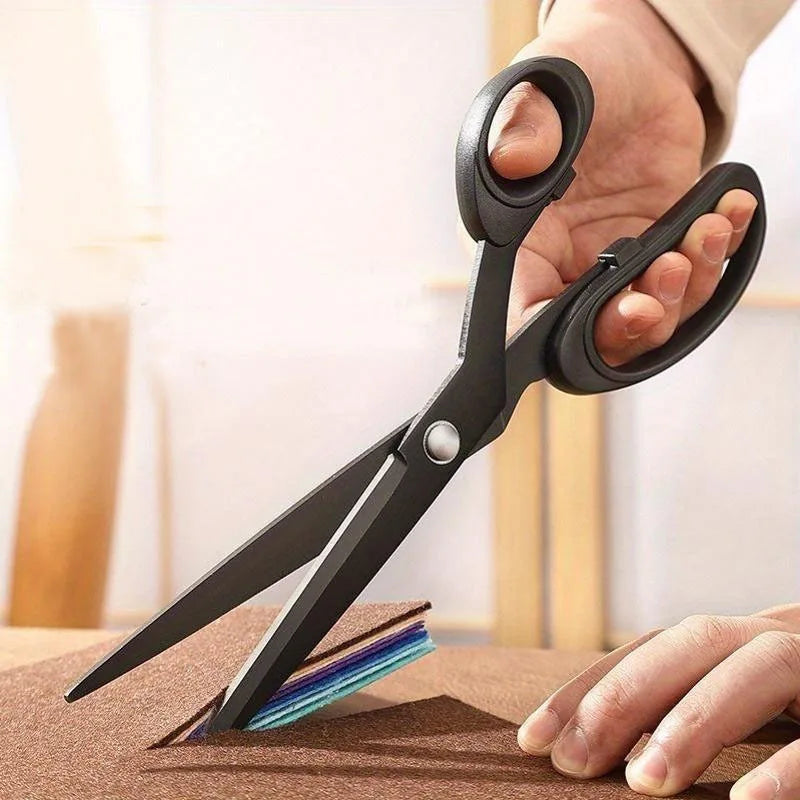 2pcs Scissor Sewing  Fabric Needlework Embroidery Garment Cutting Fabric Cutter Craft Shears