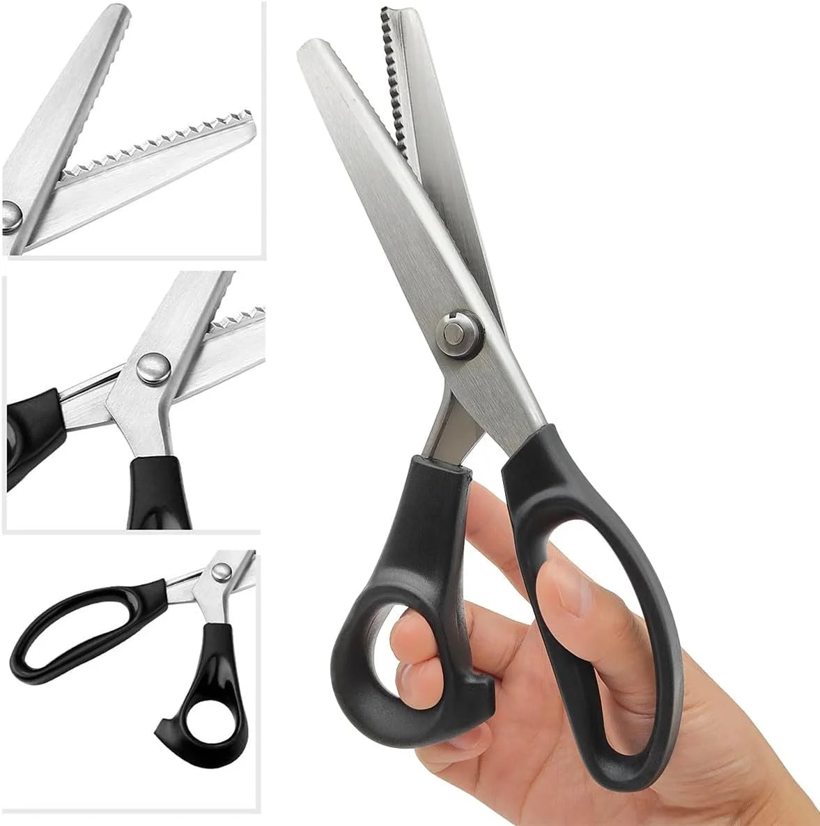 Pinking Shears, professional Dressmaking, Sewing, Pinking Scissors, Zig Zag Scissors, Fabric Decorative Edge Tool