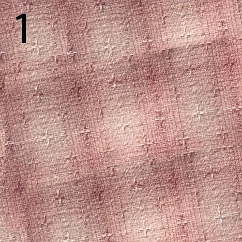 50x70cm grid multicolor Fine point jacquard weave yarn-dyed fabric handwork DIY fabric for patchwork quilts