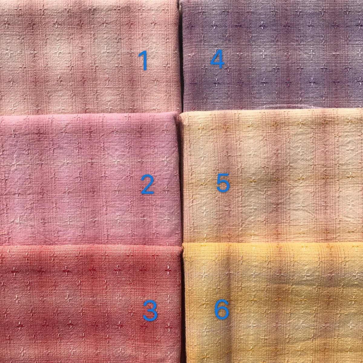 50x70cm grid multicolor Fine point jacquard weave yarn-dyed fabric handwork DIY fabric for patchwork quilts