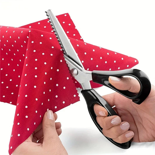 Pinking Shears, professional Dressmaking, Sewing, Pinking Scissors, Zig Zag Scissors, Fabric Decorative Edge Tool