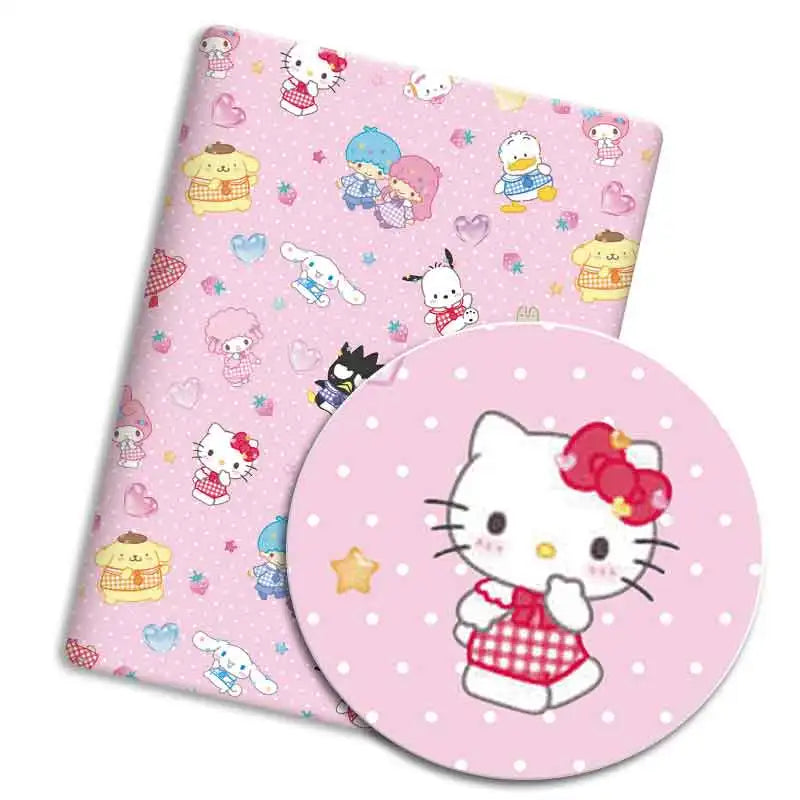 Hot Cotton Fabric  Patchwork Polyester Sewing Quilting Fabrics