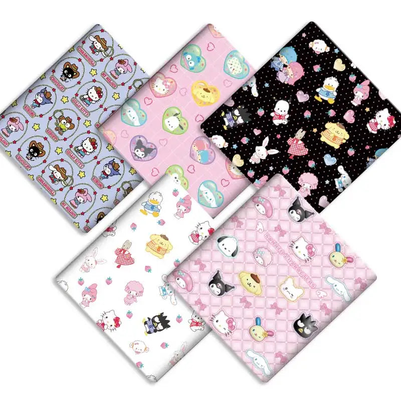 Hot Cotton Fabric  Patchwork Polyester Sewing Quilting Fabrics