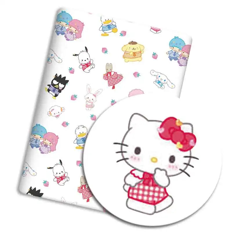 Hot Cotton Fabric  Patchwork Polyester Sewing Quilting Fabrics
